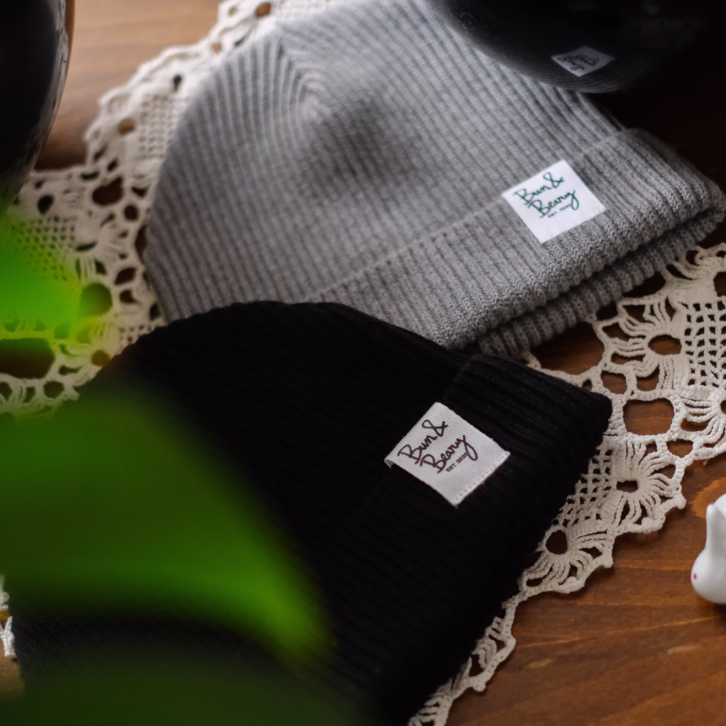 2 cozy warm beanies